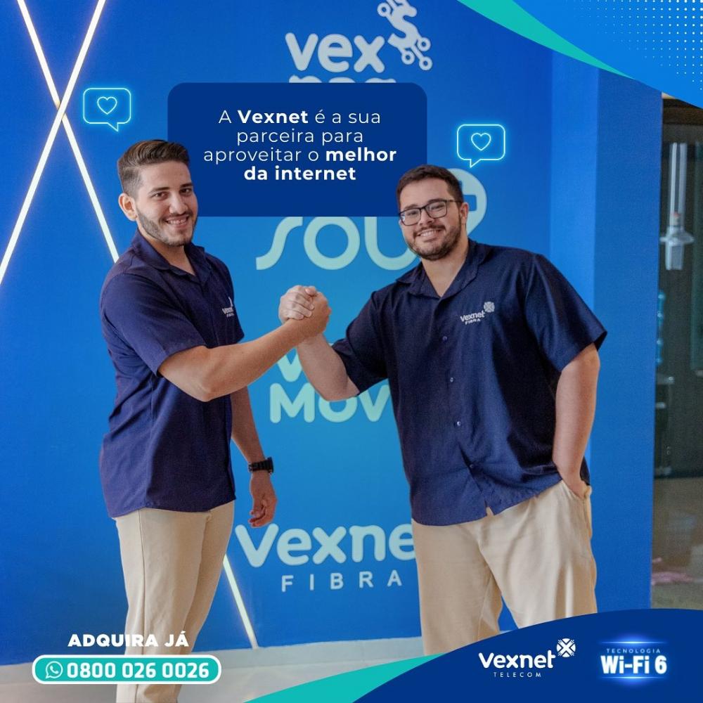 Tenha uma conexão de internet rápida e confiável em Pedro II com a Vexnet!