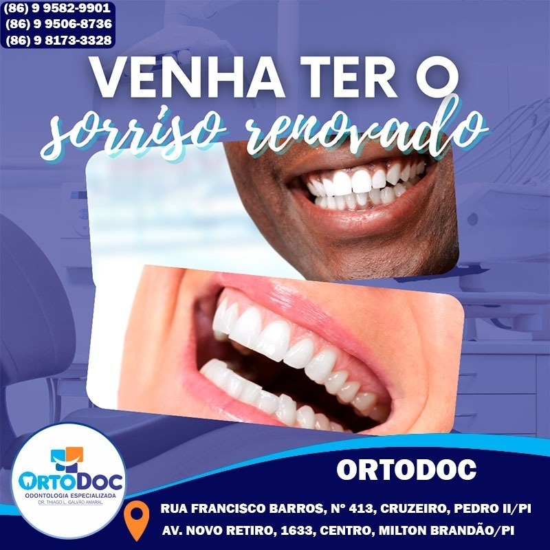 Conquiste o sorriso dos seus sonhos com a Ortodoc, uma clínica odontológica moderna e especializada!