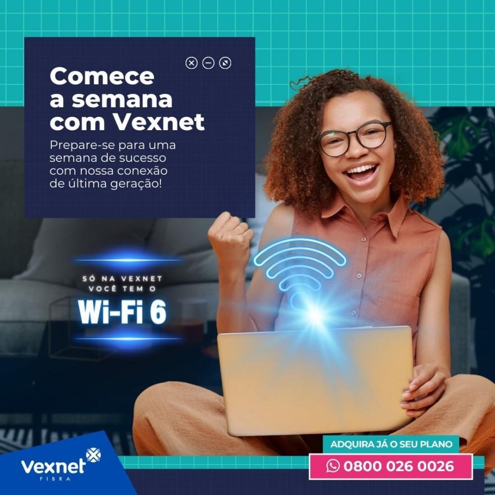 Garanta uma conexão de internet rápida e estável com a Vexnet em Pedro II!