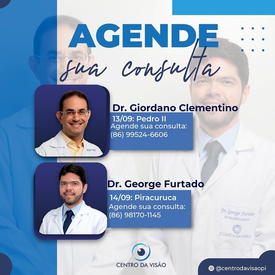 Venha para o Centro da Visão e cuide da saúde dos seus olhos com os melhores especialistas do Piauí!