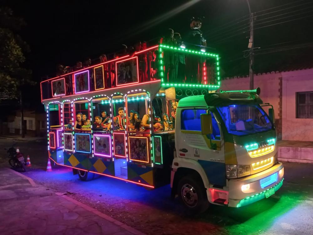 Trenzão da Alegria estará em Pedro II até domingo, embarque nessa diversão!