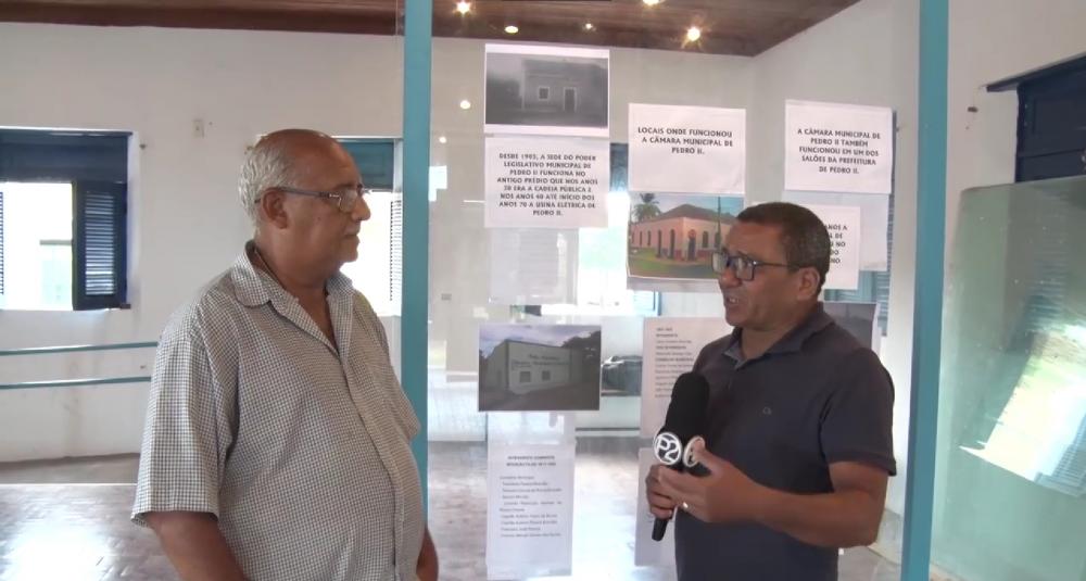 IX Exposição Memória Histórica e Fotográfica de Pedro II conta a história dos 168 anos da Câmara de Vereadores; confira!