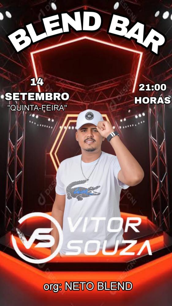 Não perca a “Quinta do Blend Bar”, com show ao vivo de Vitor Souza!