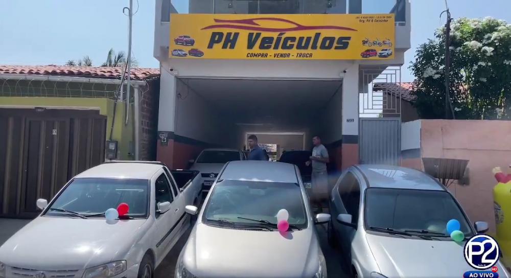 Loja PH Veículos com promoções na semana do cliente