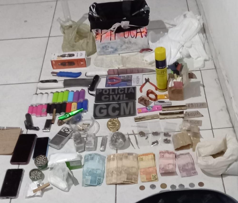 Operação contra o tráfico de drogas prende três pessoas em Pedro II