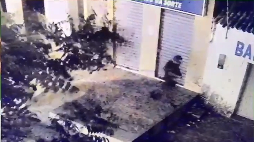 URGENTE: Tentativa de arrombamento a lotérica de Milton Brandão-PI