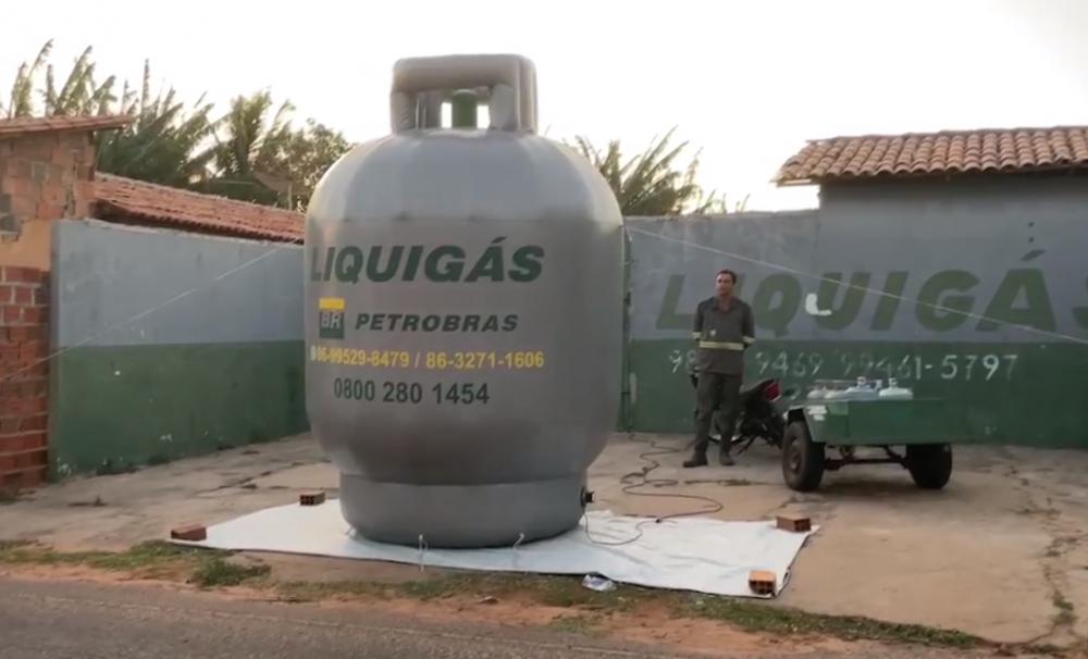 Liquigás está com ação de vendas em toda a cidade de Pedro II-PI.