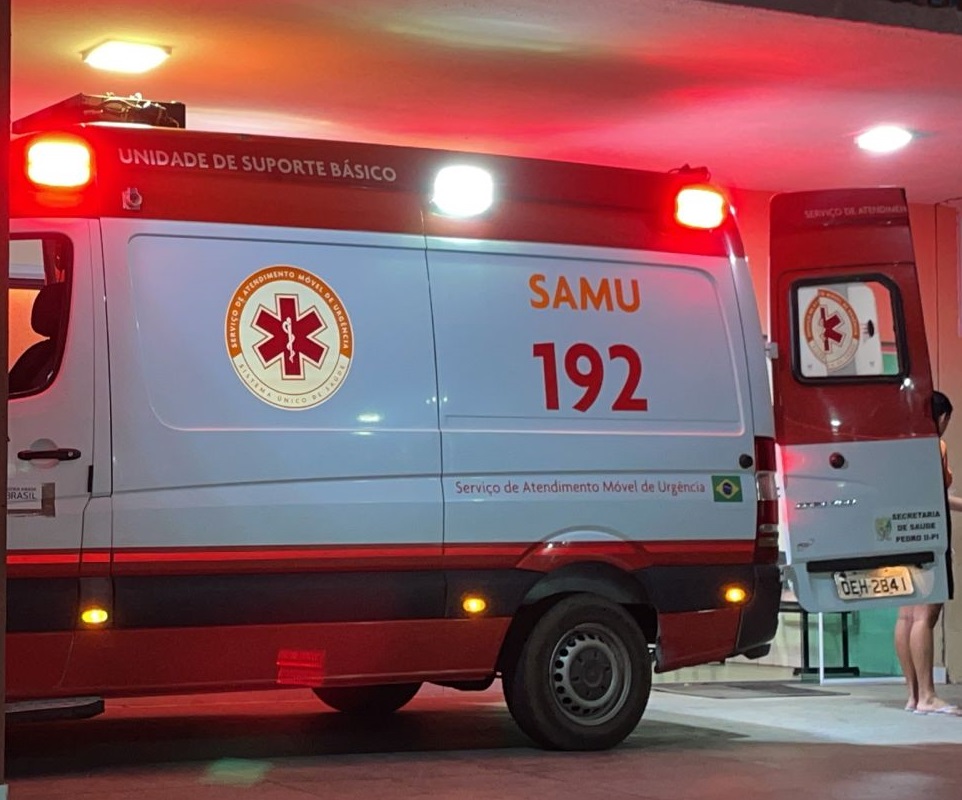 Homem fica ferido após acidente de moto em Pedro II