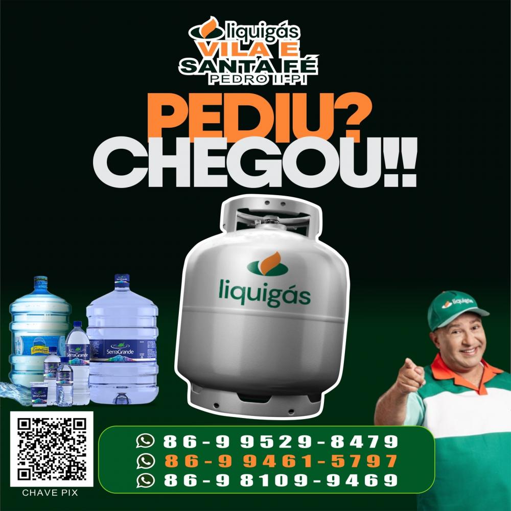 Não fique sem gás, ligue para a Liquigás e garanta o melhor gás de cozinha de Pedro II!