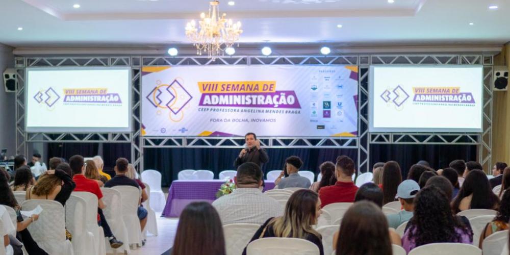 CEEP Prof.ª Angelina Mendes Braga anuncia a IX Semana de Administração