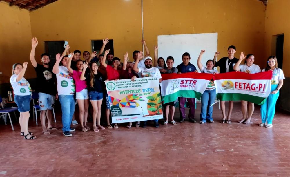 Secretaria de Jovens do STTR de Pedro II Promove Ação 'Juventude Rural em Ação' na Zona Rural de Pedro II; Saiba Mais! 