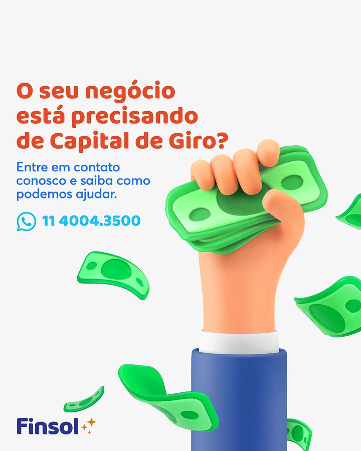 Alcance o sucesso do seu negócio com as opções de crédito rápido e flexível da Finsol!