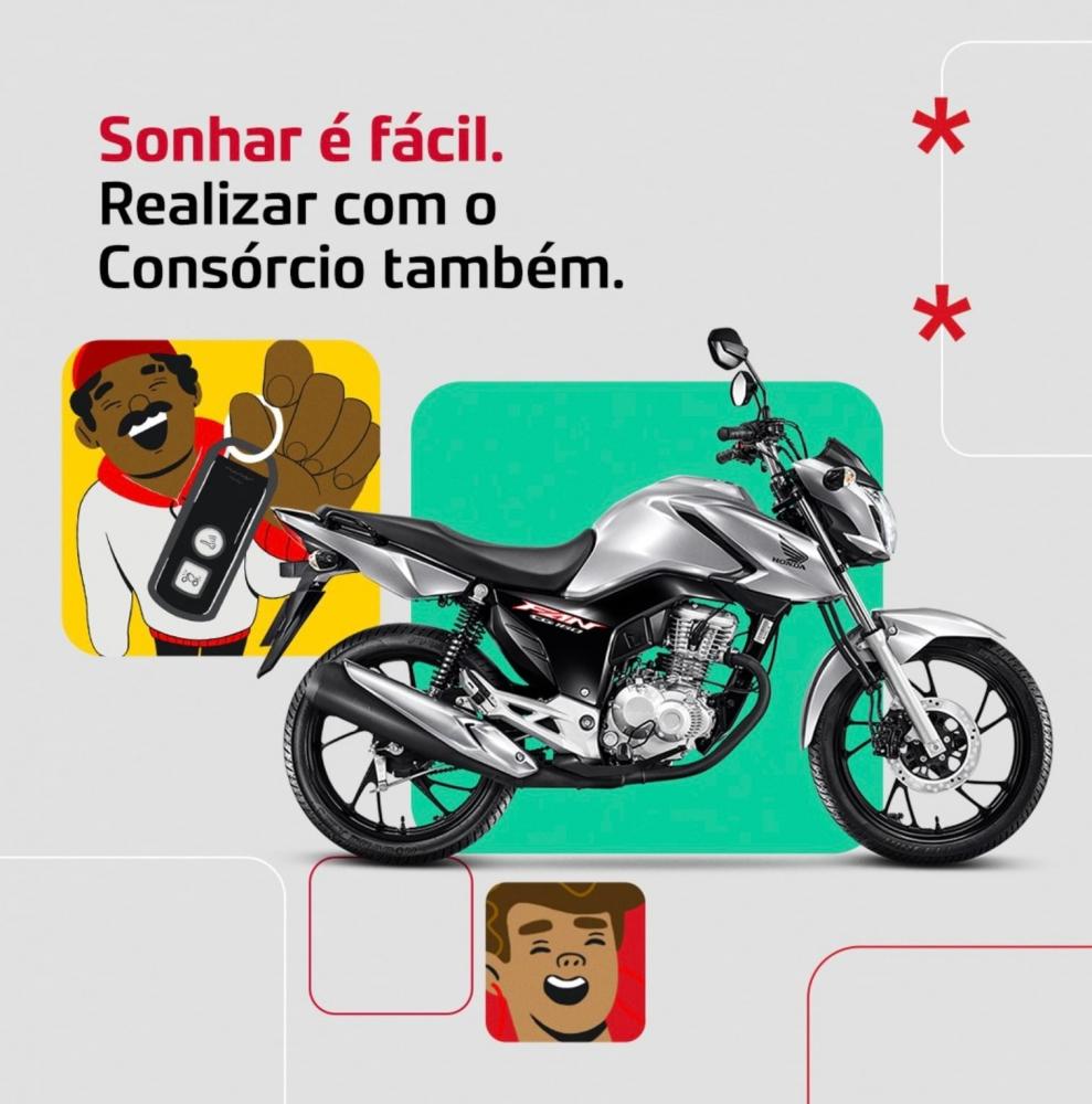 Torne realidade seu sonho de ter uma moto 0 km com a Parnauto de Pedro II!