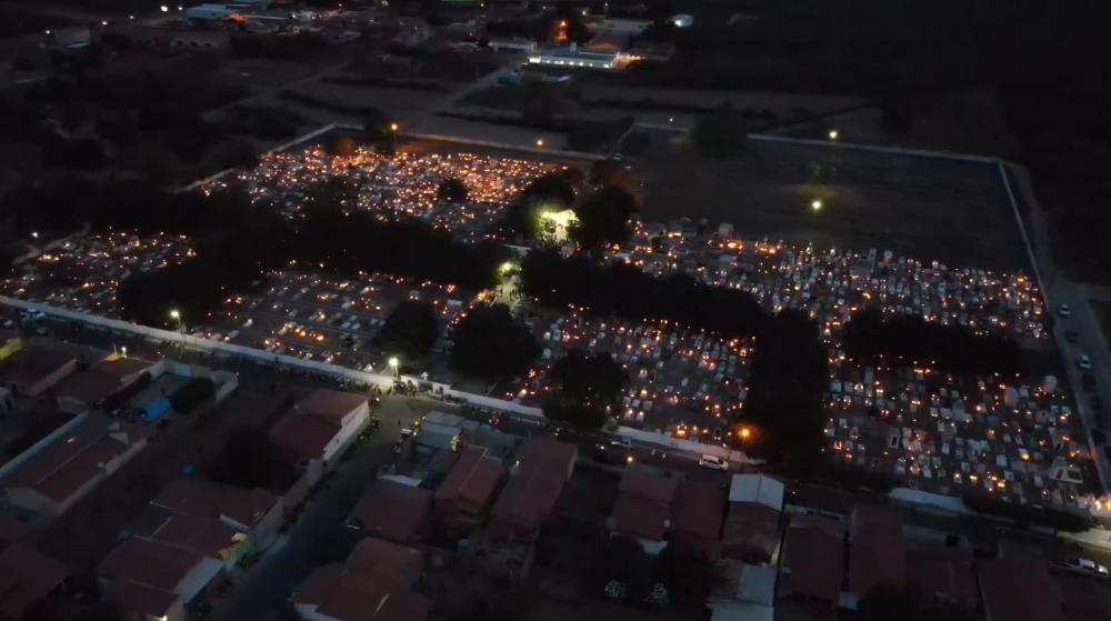 Cemitérios de Pedro II registram movimentação intensa de visitantes neste Dia de Finados!
