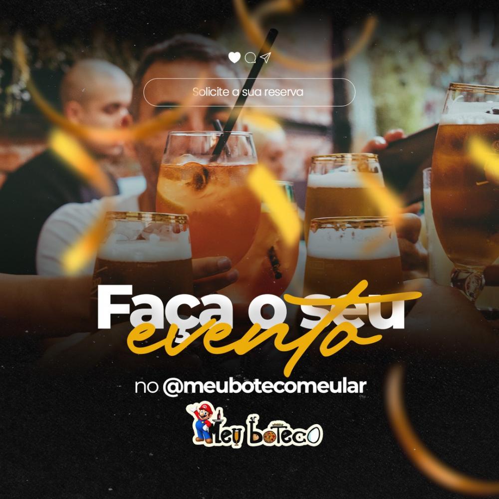 Realize seu evento de fim de ano no Meu Boteco, Meu Lar, disponível para aluguel de segunda a sexta!