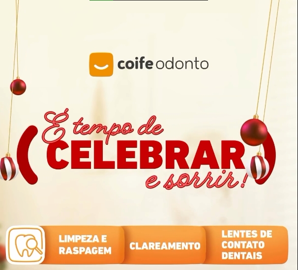 Celebre esse fim de ano com um sorriso radiante, realize seu tratamento ortodôntico na Coife Odonto de Pedro II!