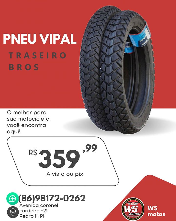 Compre peças e acessórios para motos com os melhores preços de Pedro II na Loja WS Motos!