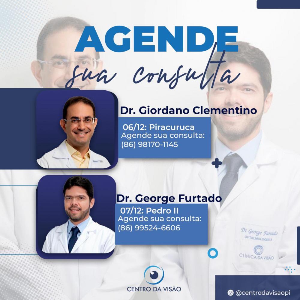 Agende já sua consulta no Centro da Visão, e cuide dos seus olhos com os melhores especialistas do Piauí!