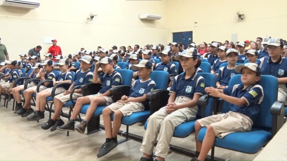 Alunos do Projeto Pelotão Mirim, são diplomados em Pedro II-PI: Confira!