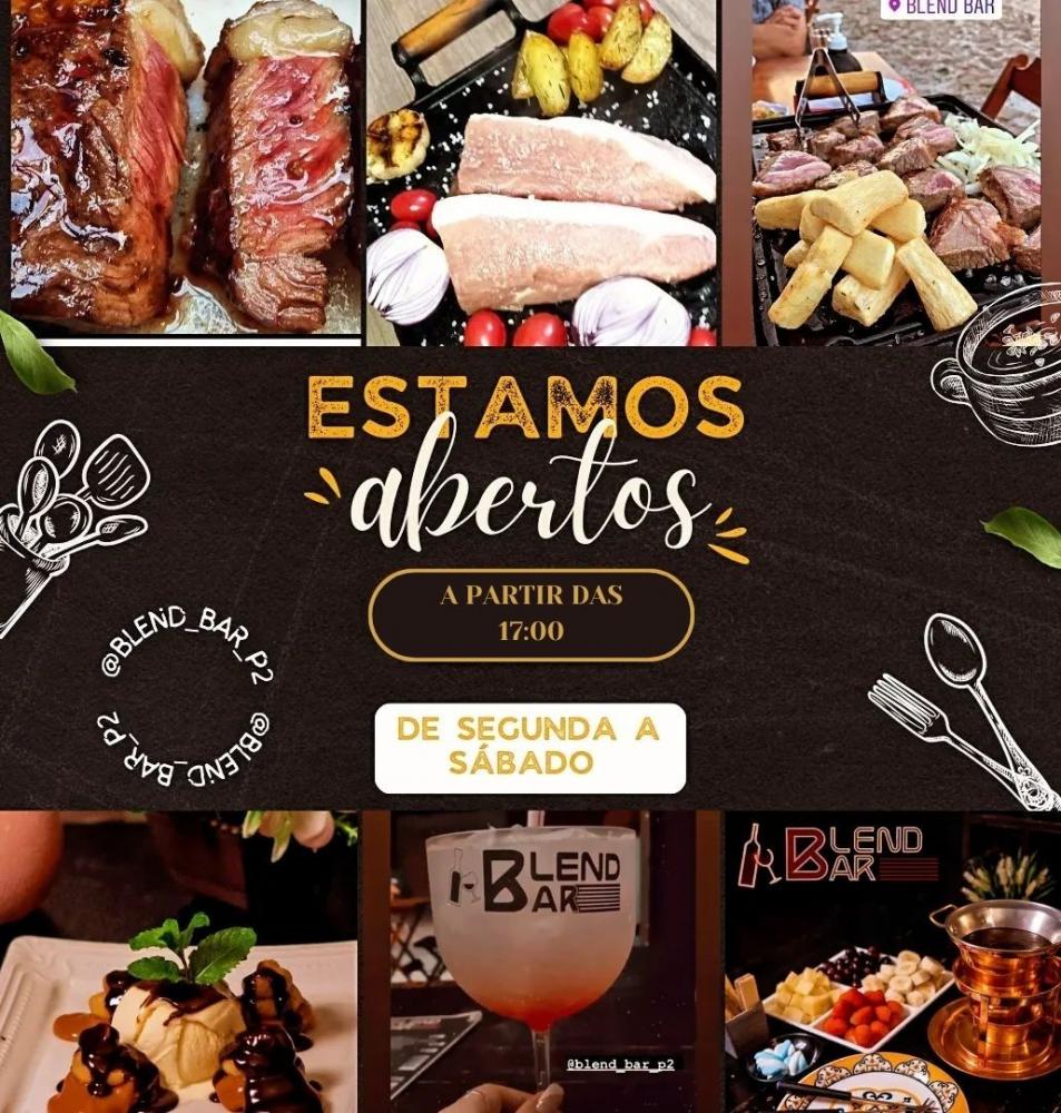 Venha para o Blend Bar, o lugar perfeito para bons momentos com amigos e família em Pedro II!