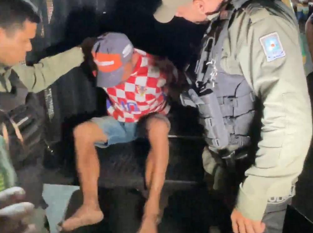 Acusado de violentar esposa e filha de 1 ano em Pedro II é preso após fuga na zona rural de Milton Brandão