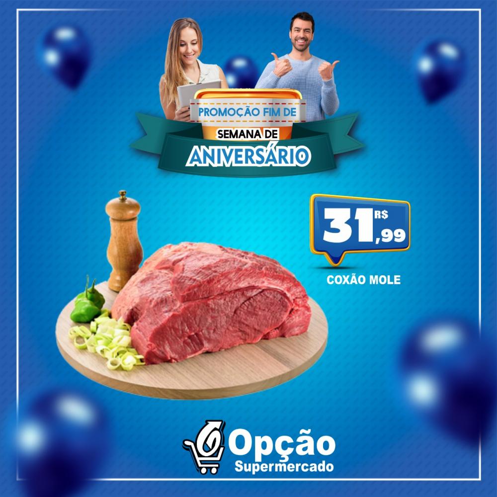 Não perca as promoções de final de semana do Opção Supermercado de Pedro II