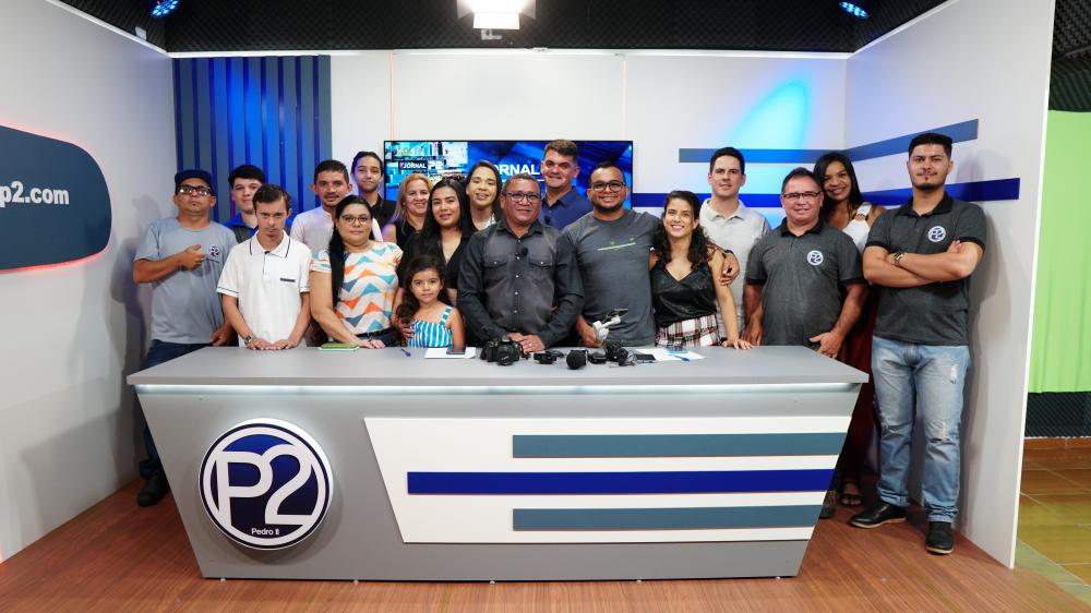 Portal P2 inaugura o seu novo e moderno estúdio em Pedro II