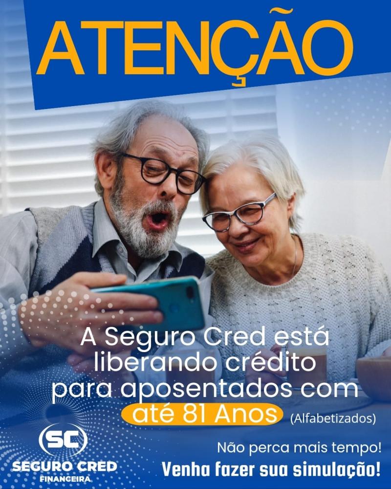 Precisando de crédito? Venha para a Seguro Cred e faça sua simulação!