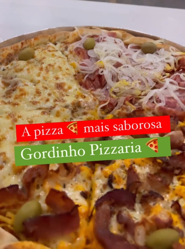 Saboreei as pizzas mais deliciosas de Pedro II na Pizzaria O Gordinho!