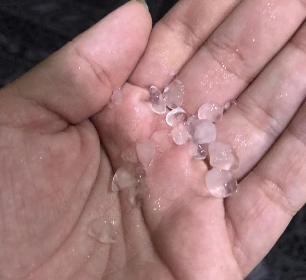 Pedro II tem chuva de granizo, raios e rajadas de vento nesta terça-feira (26)