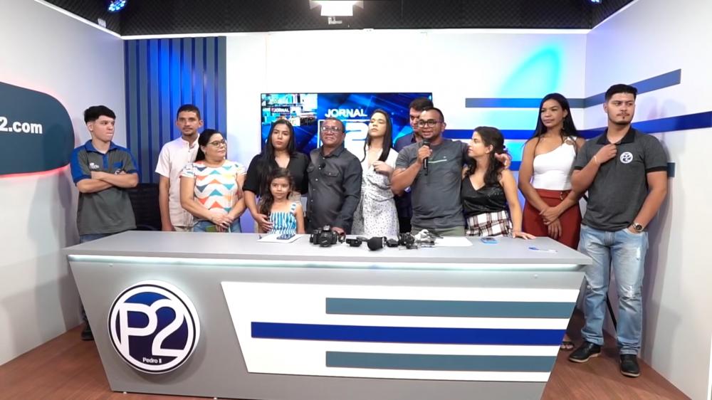 Portal P2 inaugura o seu novo e moderno estúdio em Pedro II; confira depoimentos!