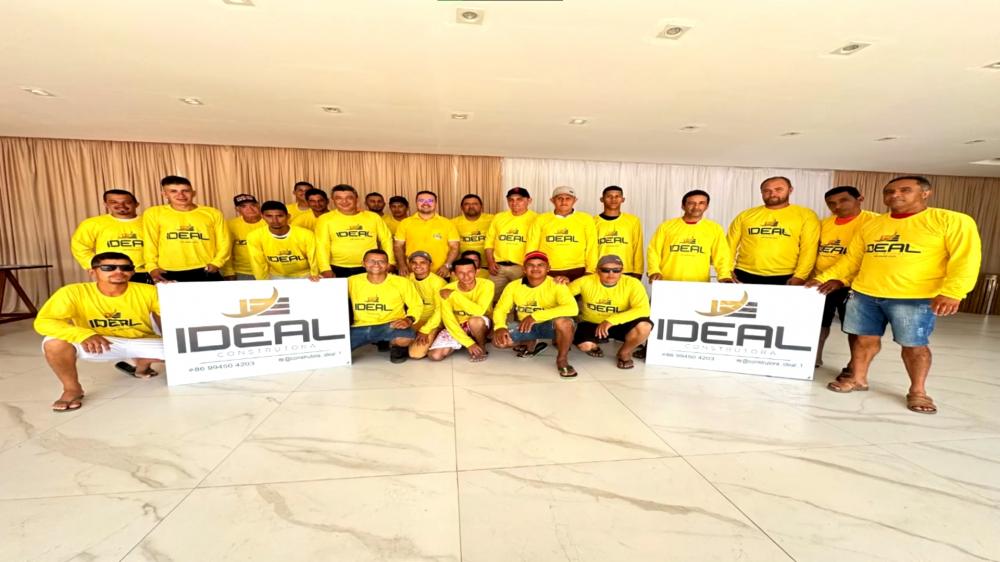 Ideal Construtora, realiza confraternização para seus colaboradores e clientes em Pedro II-PI. Confira!