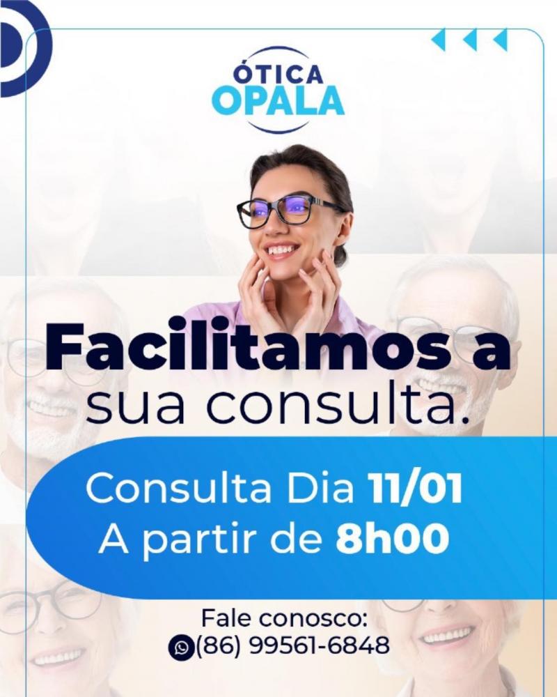 Tenha uma visão de qualidade, agende já sua consulta na Ótica Opala!