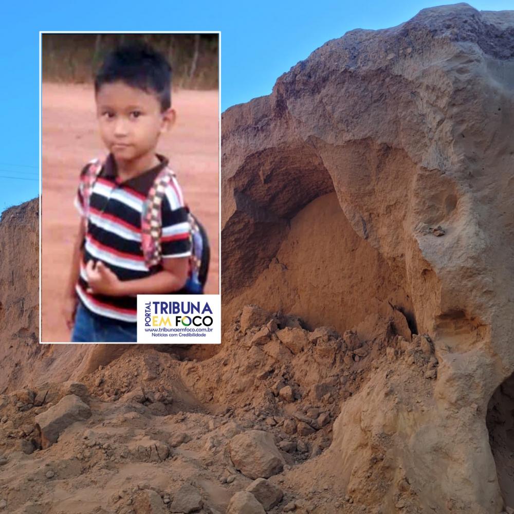 Criança de 5 anos morre soterrada na zona rural de Castelo do Piauí