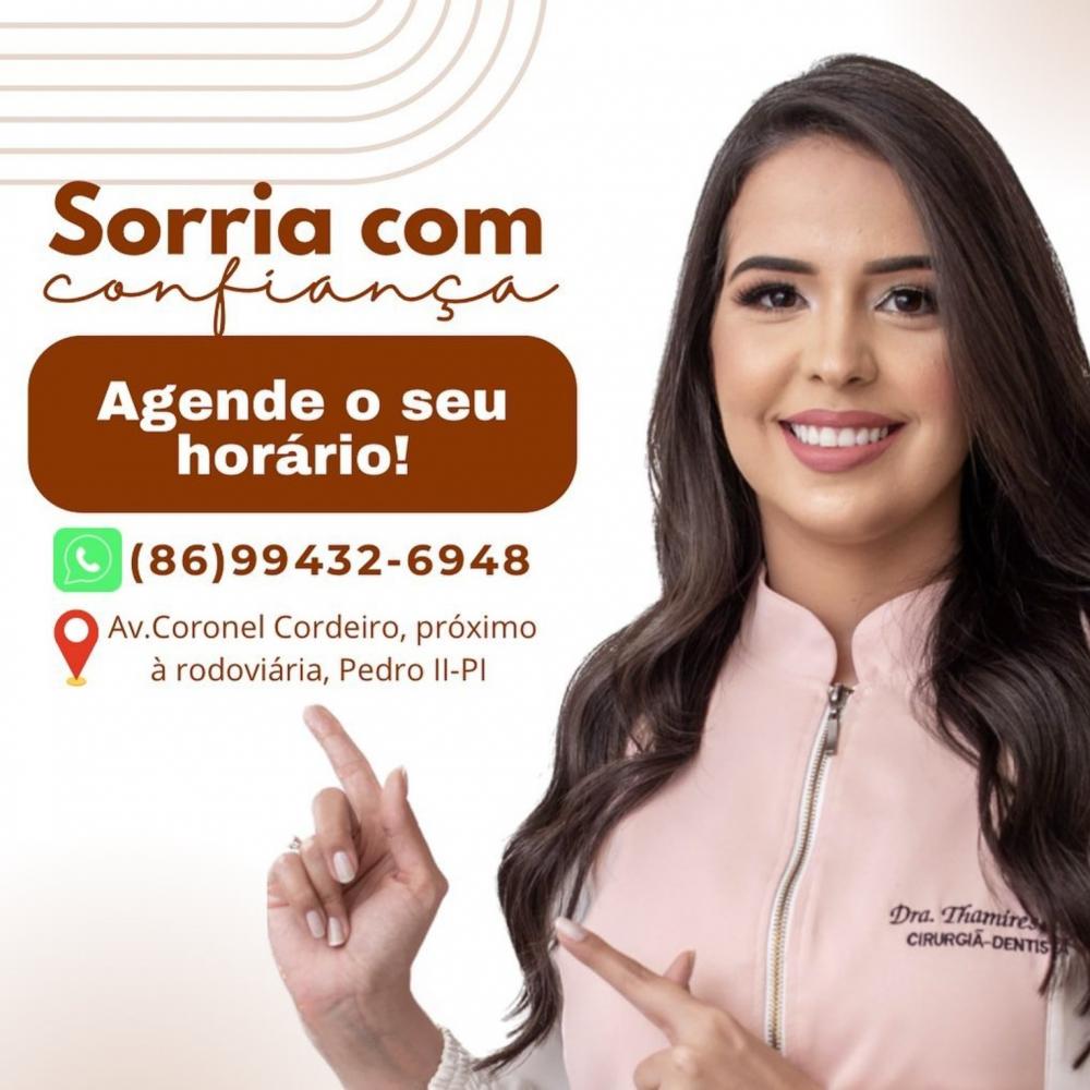 Cuide do seu sorriso com os tratamentos odontológicos da Clínica Thamires Café em Pedro II!