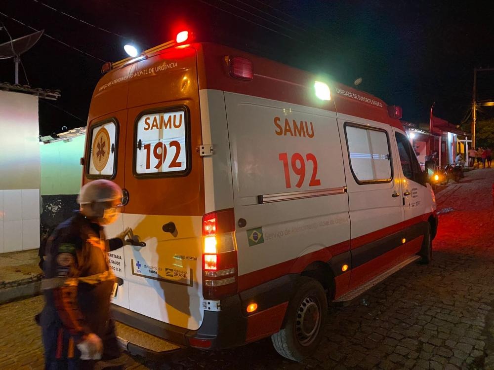 SAMU atendeu a 182 ocorrências de acidentes de trânsito em Pedro II somente em 2023