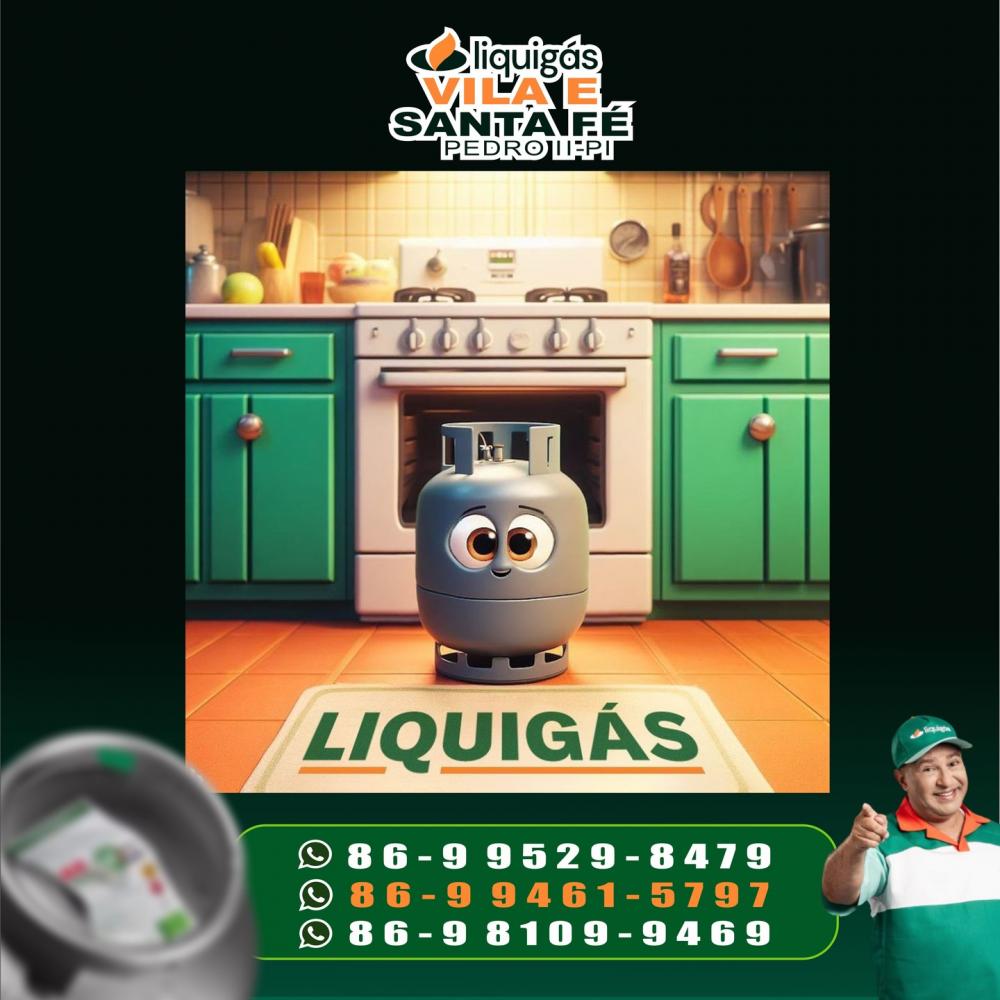 Não fique sem gás de cozinha, peça seu botijão agora mesmo na Liquigás!