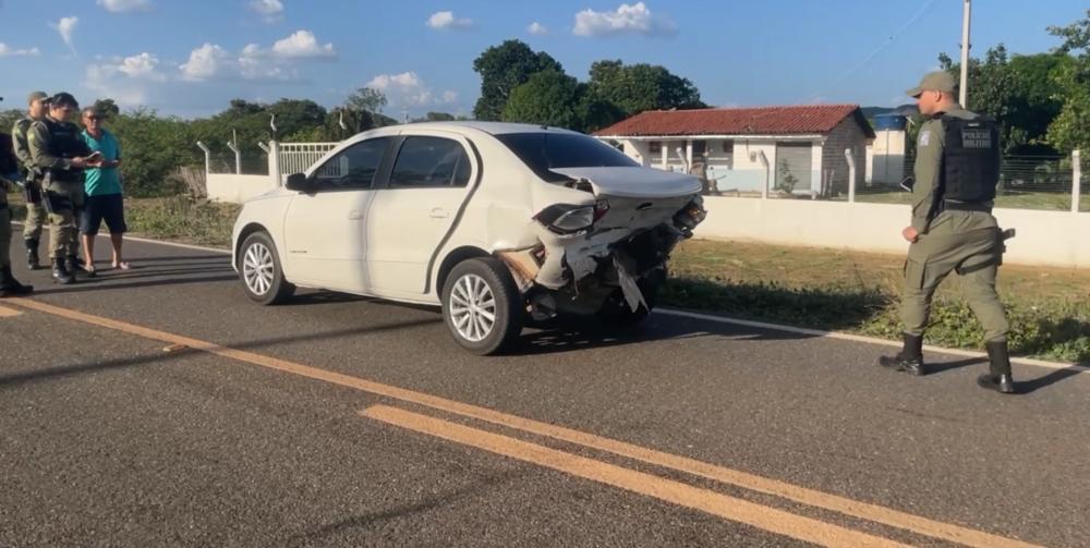 Urgente Acidente na localidade Felipe.