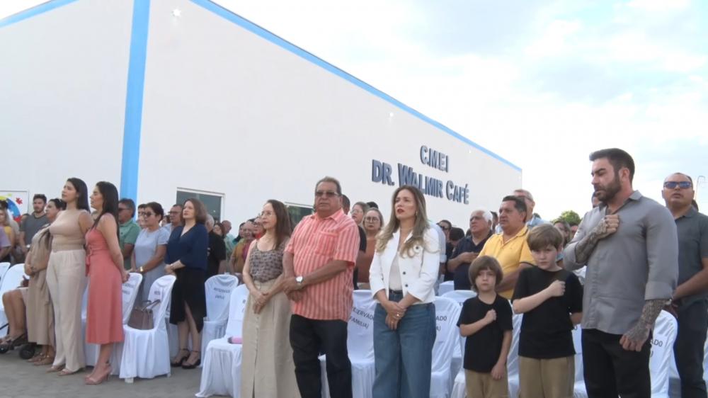 Nova creche C.M.E.I Dr. Walmir Café é inaugurada em Pedro II
