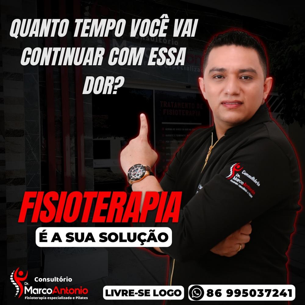 Encontre alívio para suas dores musculares com a fisioterapia do Consultório do Dr. Marco Antônio em Pedro II!