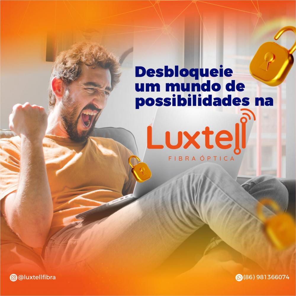 Internet rápida e confiável em Pedro II é com a Luxtell!