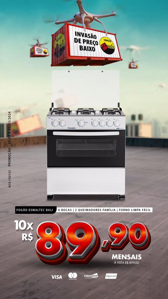 Venha aproveitar a “Invasão de Preços Baixos” do Armazém Paraíba e renove seu lar economizando muito!