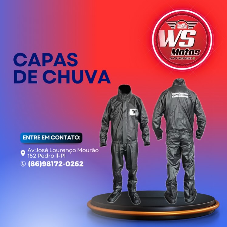 Encontre os melhores produtos para motociclistas em Pedro II na Loja WS Motos!