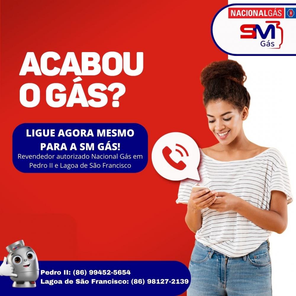 Gás de qualidade com as entregas mais rápidas de Pedro II e Lagoa de São Francisco é com a SM Gás!