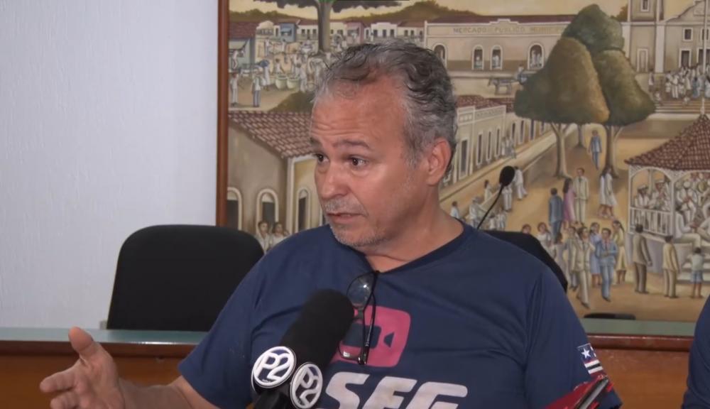 Júlio Cesar, representante da empresa I-SEG, explica como funcionará o sistema de monitoramento em Pedro II; confira!