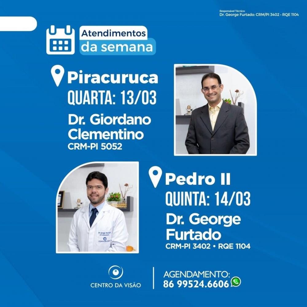 Cuide dos seus olhos com os melhores oftalmologistas do Piauí no Centro da Visão de Pedro II!
