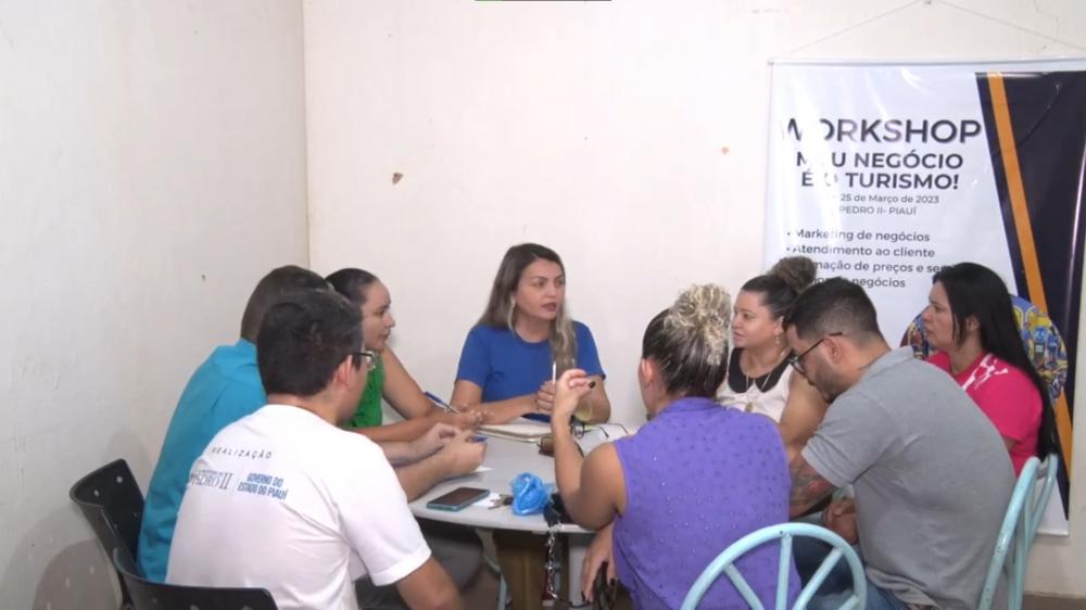 Reunião para organizar a 2ª edição do workshop “Meu Negócio é o Turismo” é realizada em Pedro II; saiba detalhes!