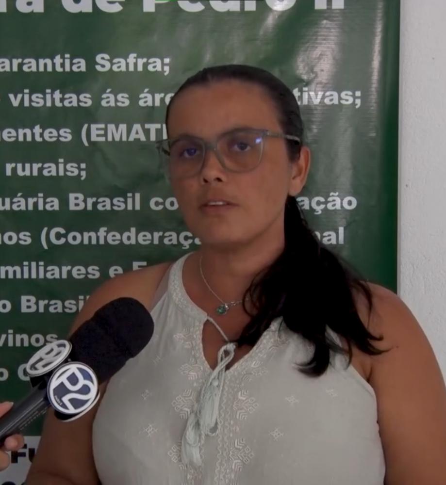 Secretária de Agricultura de Pedro II, esclarece dúvidas sobre o Seguro Garantia Safra 2023; confira!