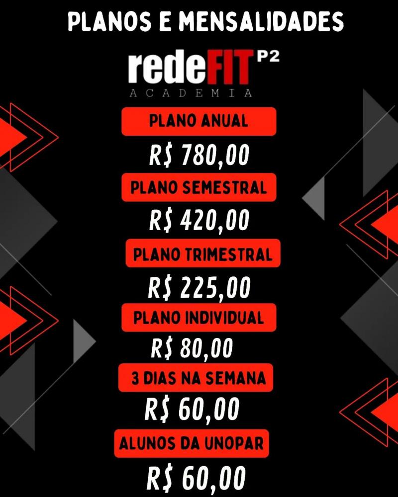 Evolua nos seus treinos, comece a malhar na RedeFit P2!