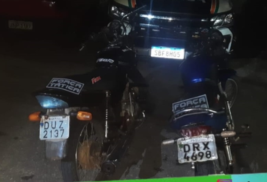 Operação policial apreende duas motos com indícios de adulteração em Poranga, CE